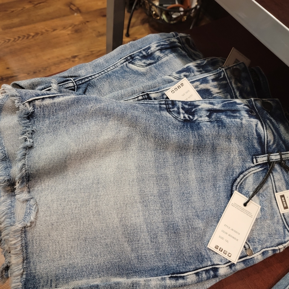 Judy Blue PS Denim Shorts